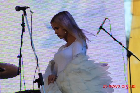 В обласному центрі пройшла святкова програма «Разом сила» до Дня захисника України