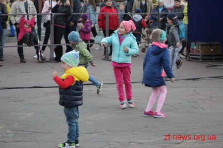 В обласному центрі пройшла святкова програма «Разом сила» до Дня захисника України