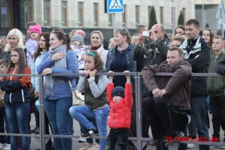 В обласному центрі пройшла святкова програма «Разом сила» до Дня захисника України