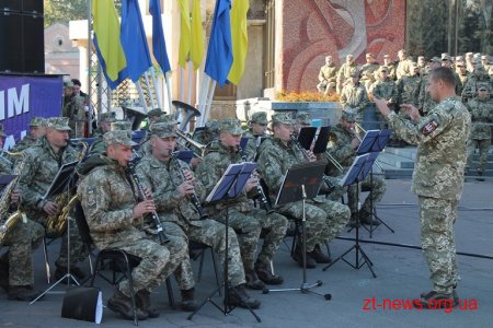 У Житомирі тривають святкові заходи з нагоди Дня захисника України