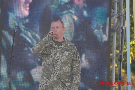 У Житомирі тривають святкові заходи з нагоди Дня захисника України