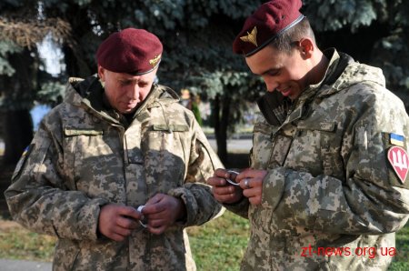 У Житомирі тривають святкові заходи з нагоди Дня захисника України