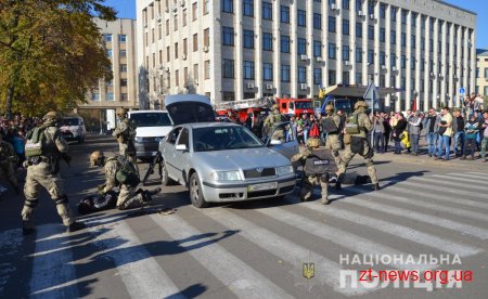 У Житомирі тривають святкові заходи з нагоди Дня захисника України