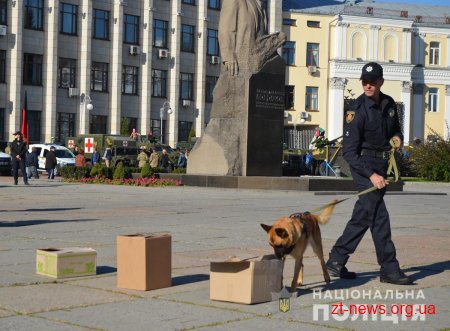 У Житомирі тривають святкові заходи з нагоди Дня захисника України