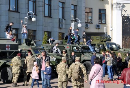 У Житомирі тривають святкові заходи з нагоди Дня захисника України