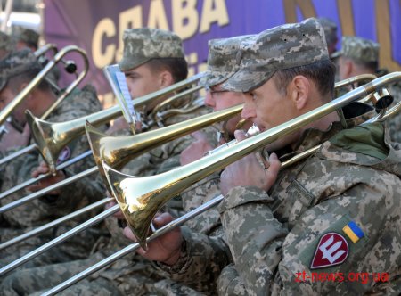 У Житомирі тривають святкові заходи з нагоди Дня захисника України