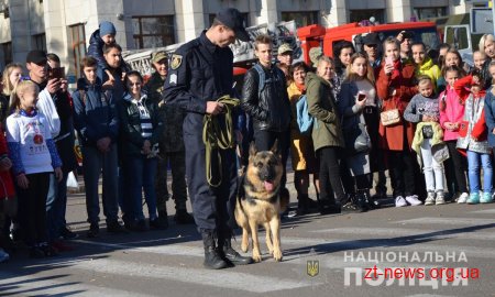 У Житомирі тривають святкові заходи з нагоди Дня захисника України