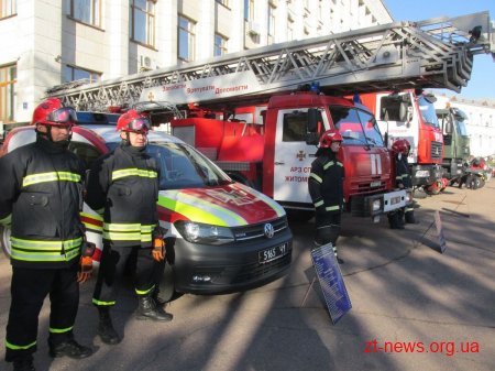 У Житомирі тривають святкові заходи з нагоди Дня захисника України