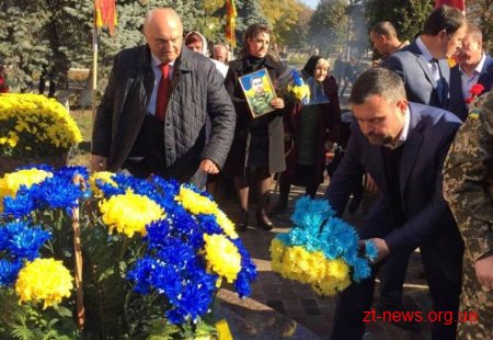 У Коростені відкрили монумент Воїнам АТО