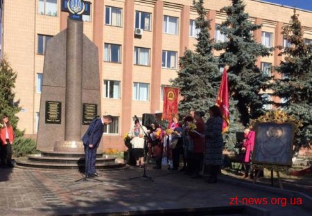 У Коростені відкрили монумент Воїнам АТО