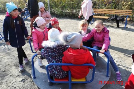 На Мар’янівці відкрився новий ігровий та спортивний майданчик в рамках Бюджету участі