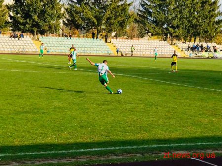 ФК «Полісся» здобув перемогу у матчі з чернівецькою «Буковиною»