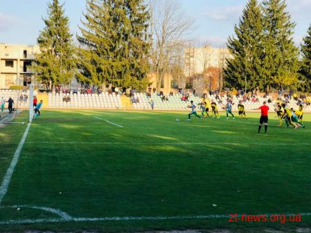 ФК «Полісся» здобув перемогу у матчі з чернівецькою «Буковиною»