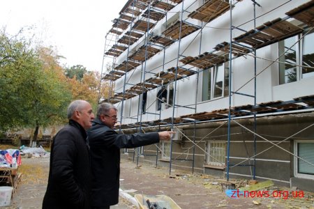 У Житомирському онкодиспансері завершуються роботи з термосанації