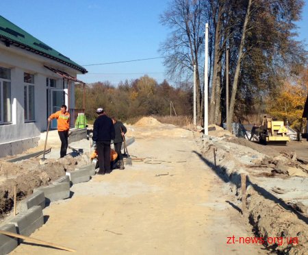Триває реконструкція дошкільного навчального закладу в селі Білки Коростенського району
