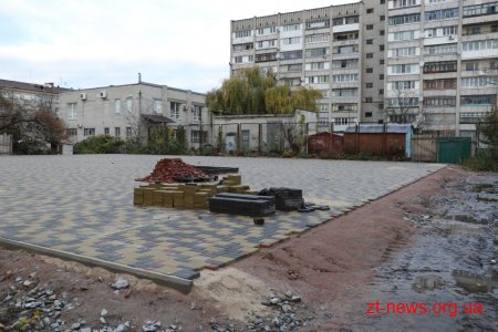 На стадіоні "Спартак" у Житомирі триває реконструкція