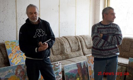 Художники пленеру «Осіння палітра Полісся» подарували ОДА 20 власних картин