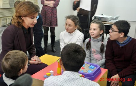 Марина Порошенко у Житомирі презентувала проект «Дитяча Демократія»