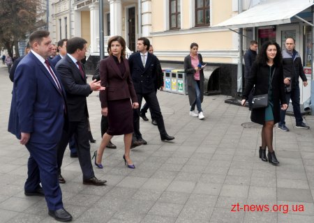 Марина Порошенко у Житомирі презентувала проект «Дитяча Демократія»