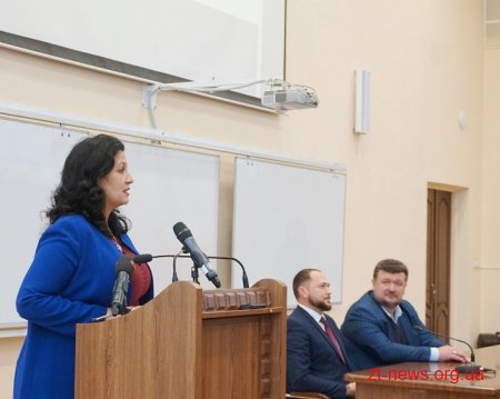 Віце-прем'єр-міністр з питань європейської та євроатлантичної інтеграції поспілкувалася із студентами ЖДТУ