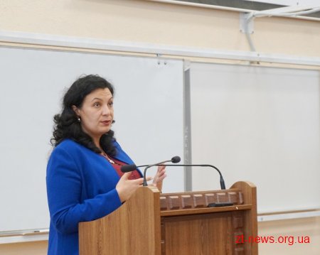 Віце-прем'єр-міністр з питань європейської та євроатлантичної інтеграції поспілкувалася із студентами ЖДТУ