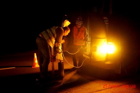 Незалежна лабораторія бере проби з 12 відремонтованих доріг Житомирщини