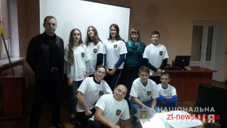 Лави юних вартових правопорядку Житомирщини поповнили ще десять учасників