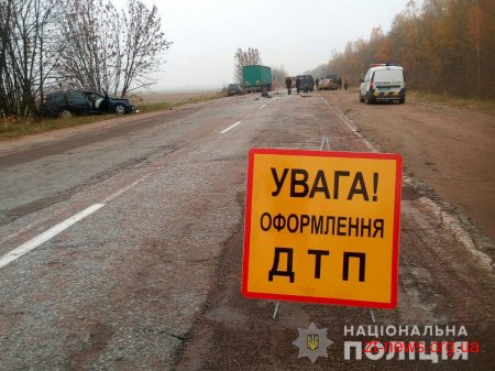 Неподалік Черняхова «Skoda» вилетіла на зустрічну смугу та зіткнулася з автомобілем «Ford»