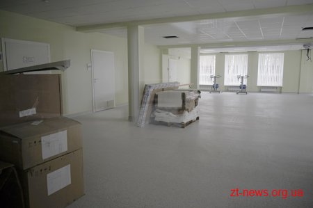 Центр реабілітації учасників АТО у Житомирі майже готовий