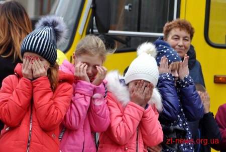 Нові шкільні автобуси отримали райони та об’єднані територіальні громади Житомирщини