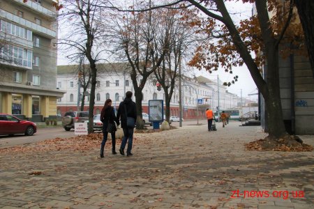 У Житомирі триває реконструкція тротуарів