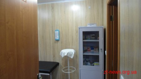 У Іванківцях Житомирського району презентували перший в області модульний пункт здоров’я