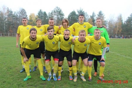 "Танкіст" став володарем Кубку Житомирського району з футболу 2018 року