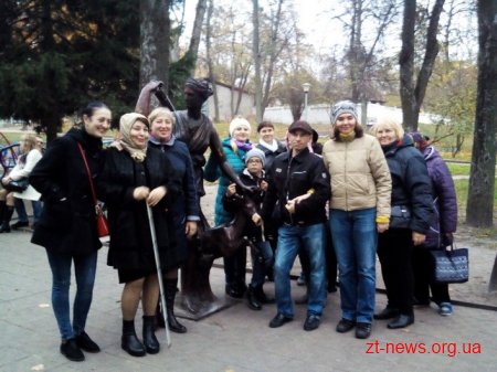 Для учасників проекту «Світ відкриває нас» відбулася екскурсія «Історичний Житомир»