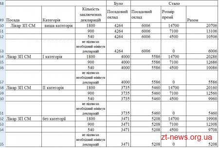 Яку зарплатню отримуватимуть сімейні лікарі загальної практики, педіатри та медичні сестри у Житомирі
