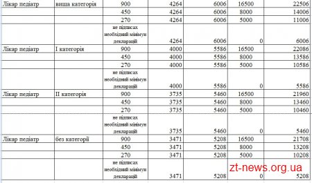 Яку зарплатню отримуватимуть сімейні лікарі загальної практики, педіатри та медичні сестри у Житомирі