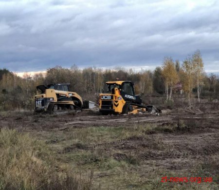 Поблизу Житомира облаштовують авто-мототрек