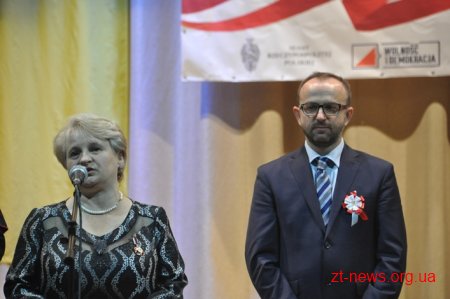 У Житомирі відзначили 100-річчя відновлення незалежності Польщі