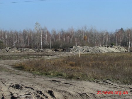 За 350 тис. грн. поблизу Житомира облаштовують новий майданчик для авто-мотозмагань