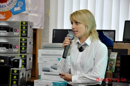 140 перших класів Житомирщини забезпечили комплектами оргтехніки