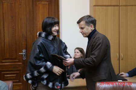 Міський голова Житомира відзначив кращих тренерів міста