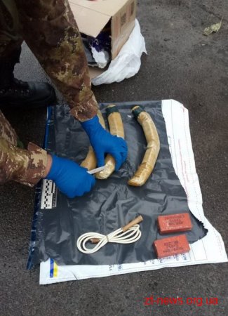 Співробітники СБУ у Житомирі затримали військових-контрактників на збуті вибухівки