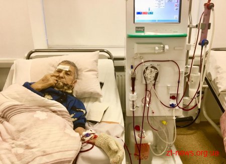 Сергій Сухомлин перевірив як працює відділення гемодіалізу