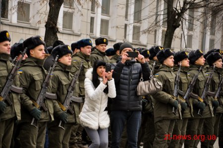 У Житомирі 44 новобранця Національної гвардії України склали присягу на вірність народу України