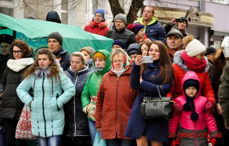 У Житомирі 44 новобранця Національної гвардії України склали присягу на вірність народу України