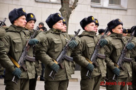 У Житомирі 44 новобранця Національної гвардії України склали присягу на вірність народу України