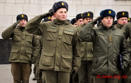 У Житомирі 44 новобранця Національної гвардії України склали присягу на вірність народу України