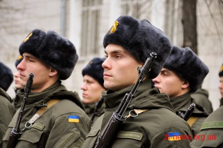 У Житомирі 44 новобранця Національної гвардії України склали присягу на вірність народу України