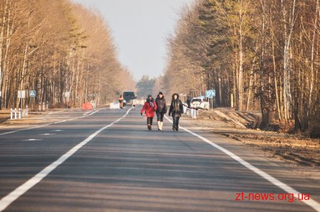 Керівники області перевірили, як відремонтована ділянка дороги Р-49 Васьковичі-Шепетівка