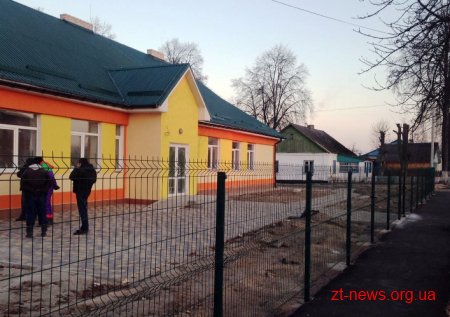 У с. Білка, що в Коростенському районі, завершують реконструкцію дошкільного закладу